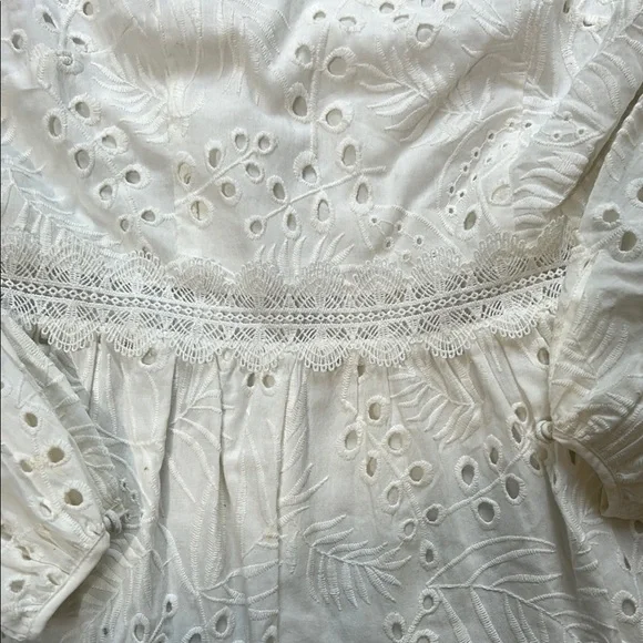 Antonio Melani White Lace Maxi Dress - Picture 3 of 6